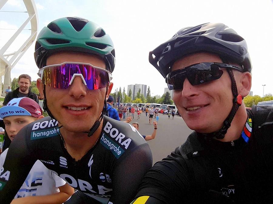 Wisienka na torcie: selfie z Rafałem Majką.