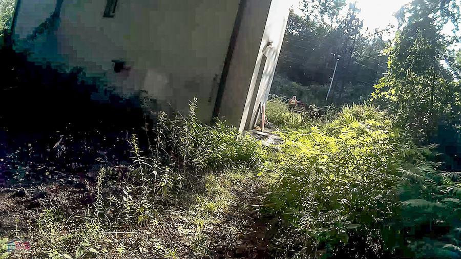 Dróżniczka do której podjechałem poinformować ją o drzewie