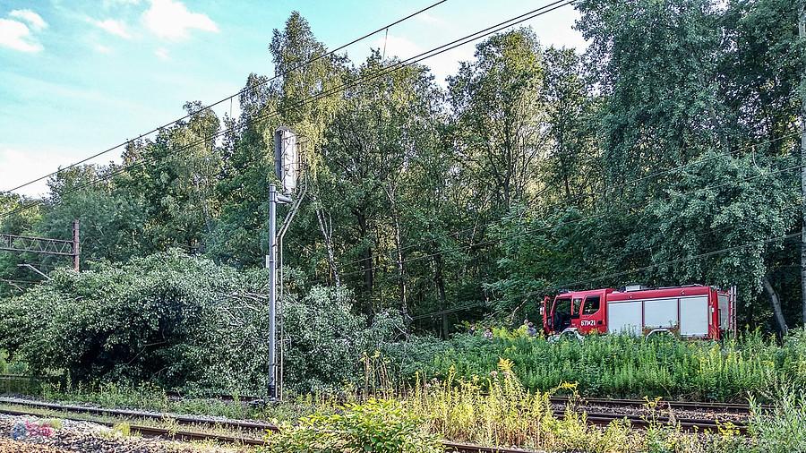 Straż pożarna już jest na miescu