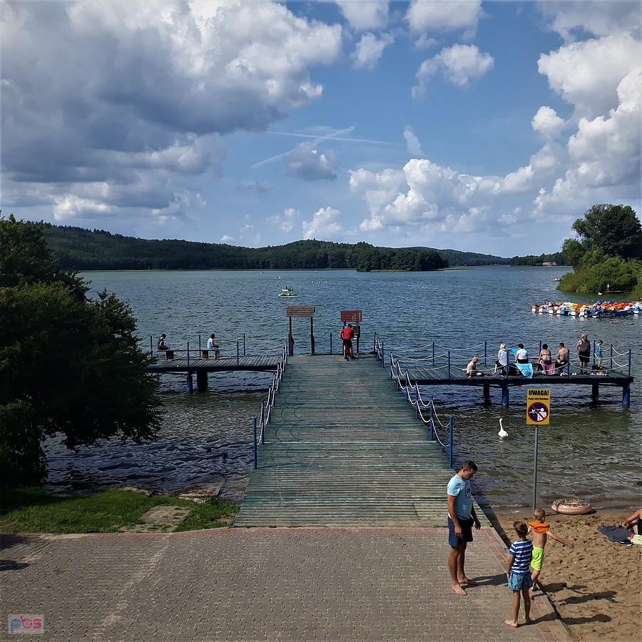 Pomost nad Jeziorem Ostrzyckim