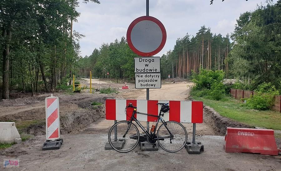 Koniec szosy w Niedźwiedziu