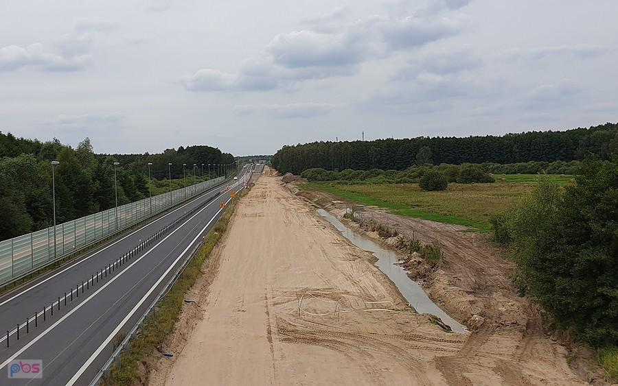 Przebudowa z DK10 na S10 w okolicy Kobylanki.