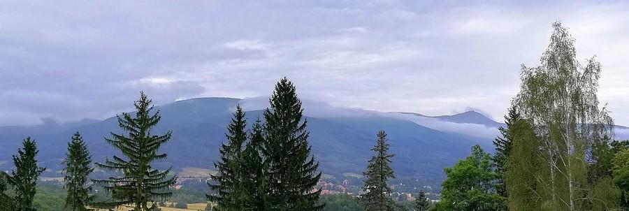 Rzut telefonu na Karkonosze