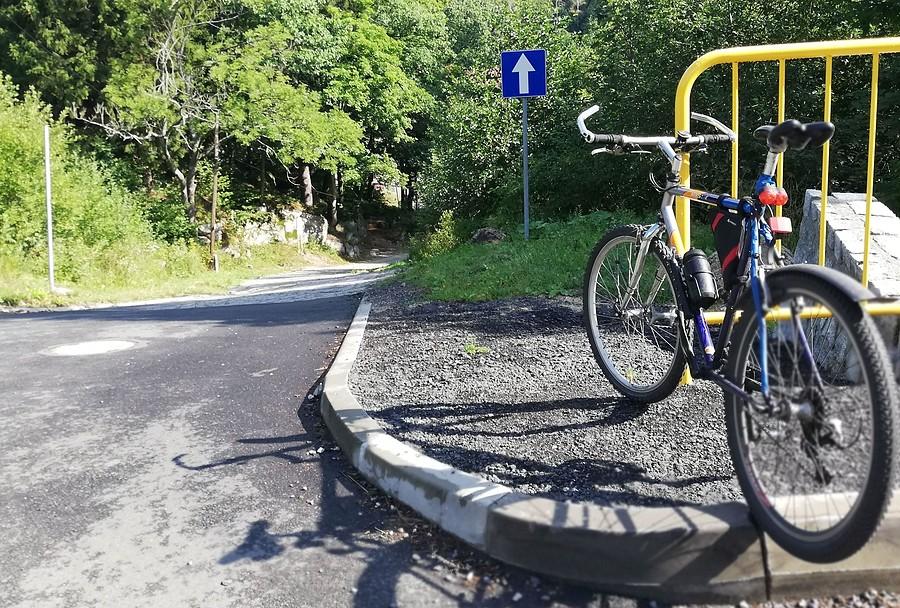 Zjazd z niby "hardkora" - Szklarska Poręba Średnia