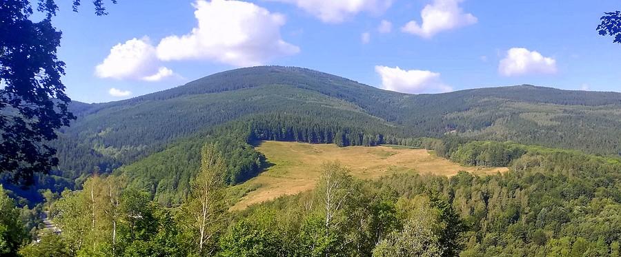 Zbliżenie punktowe - trasa na Okraj