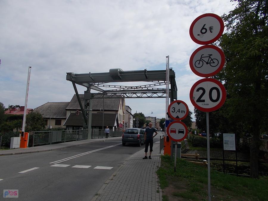 Marecki na moście w Nowym Dworze Gdańskim