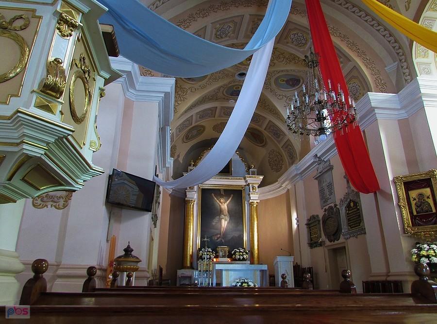 Wnętrze kościoła św. Anny w Grodzisku Maz.
