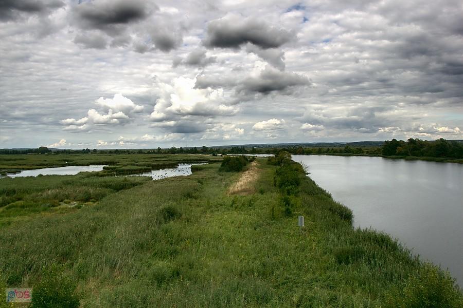 widok w wieży widokowej Mescherin