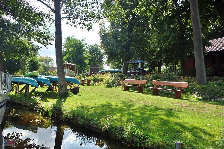 Przystań na Wyspie w Miłomłynie