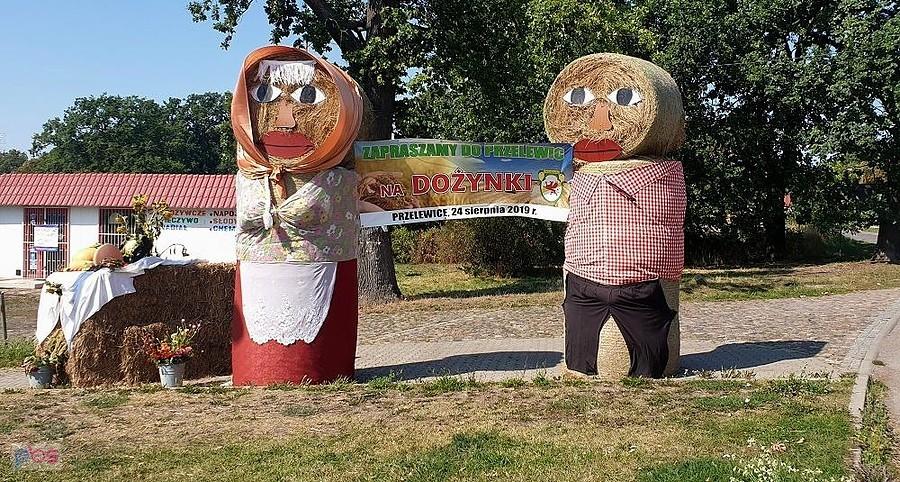 Zaproszenie na dożynki do Przelewic