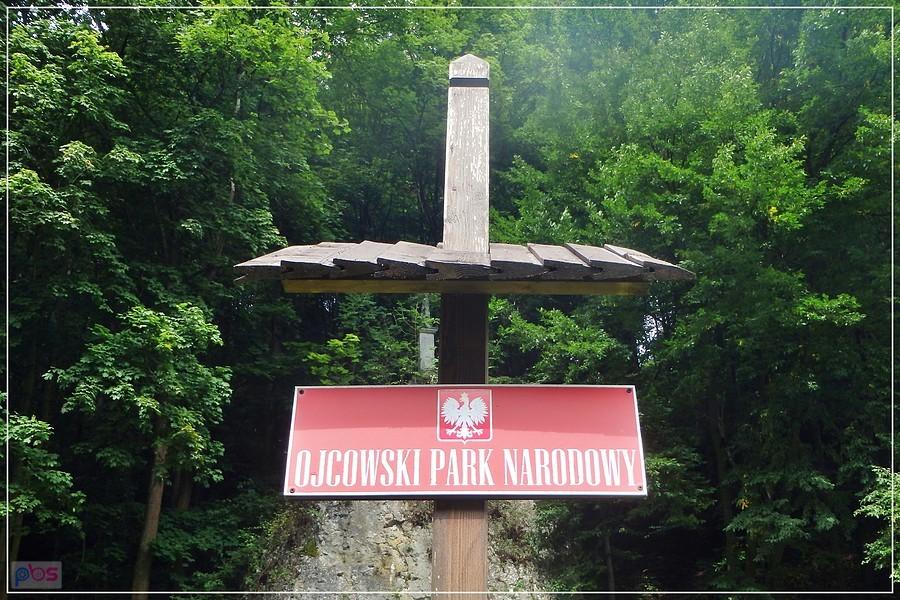 Ojcowski Park Narodowy i kolejna tabliczka