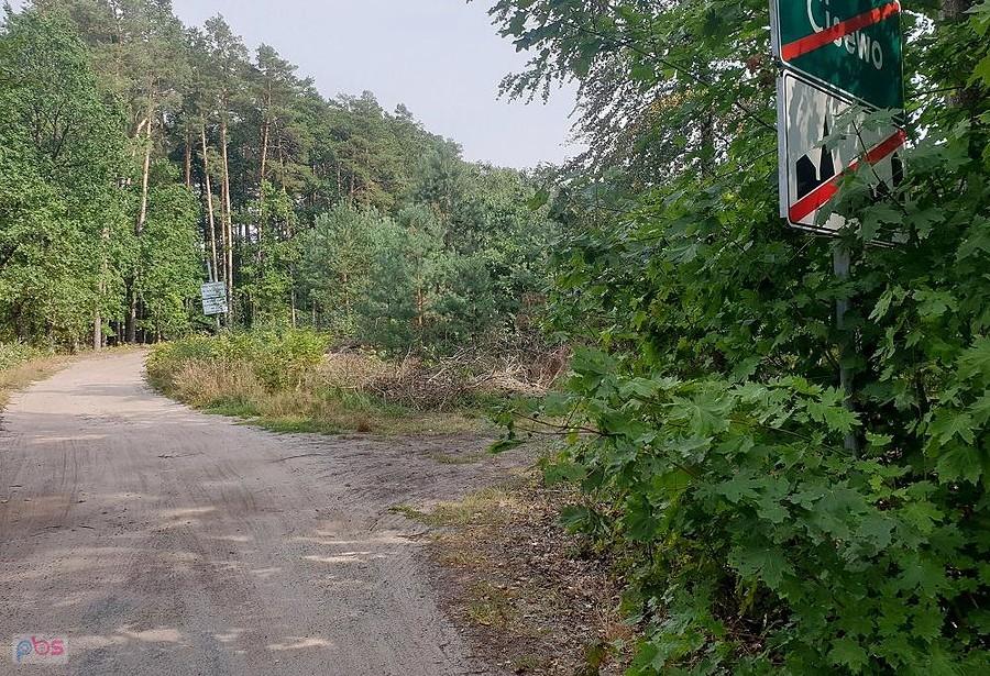 Koniec szosy w Cisewie