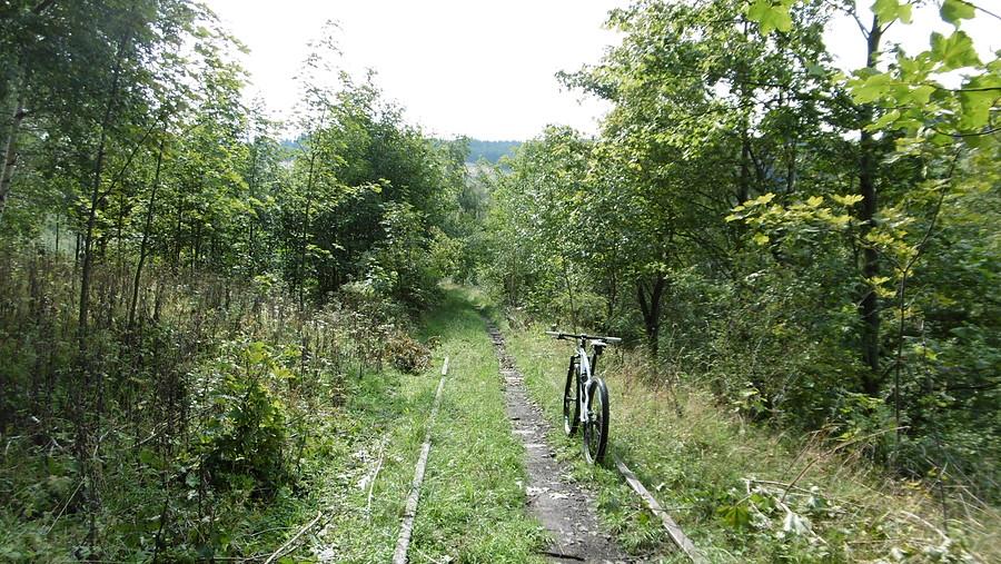 Udało mi się dotrzeć do starego torowiska