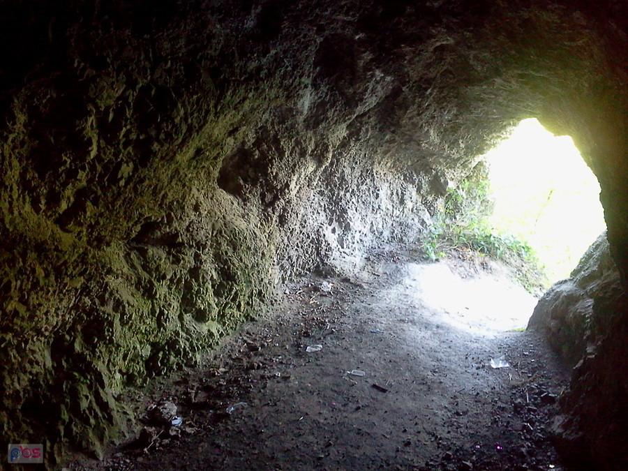Widok z mniejszej sztolni