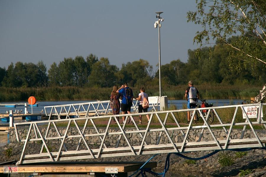 spacer w Marinie Dąbie