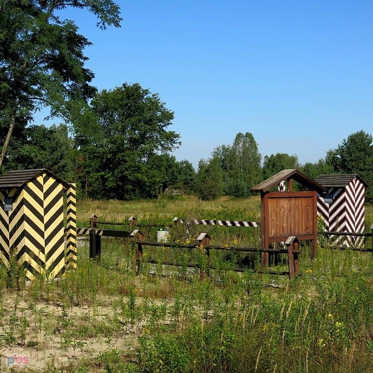 Kurzyna Wielka k. Ulanowa - replika przejścia granicznego