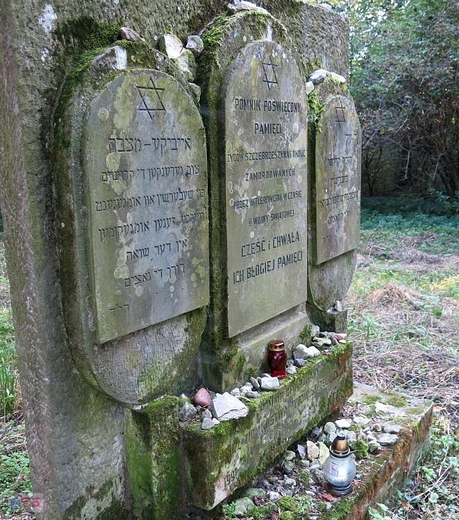 Pomnik pomordowanych żydów w Szczebrzeszynie