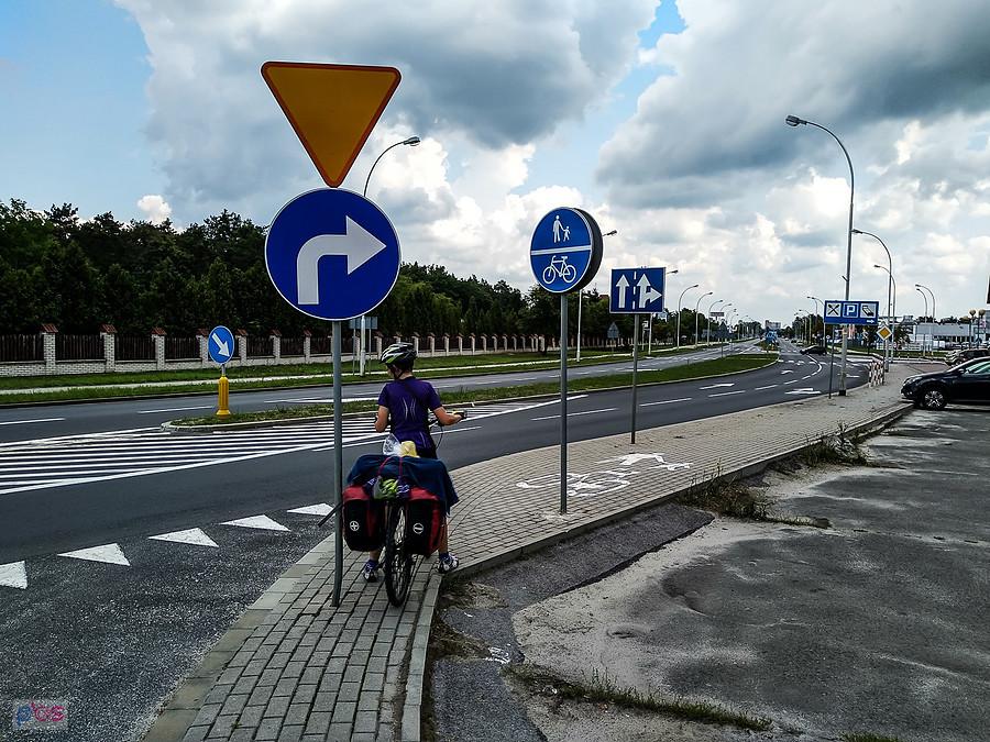 Ścieżki rowerowe z przeszkodami w Stalowej Woli