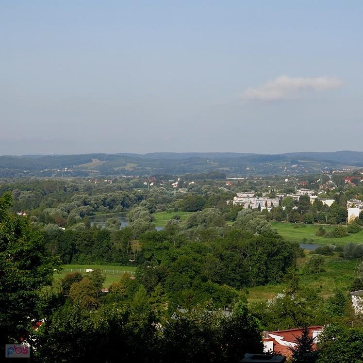 Druga panorama ze wzgórza zamkowego w Przemyślu