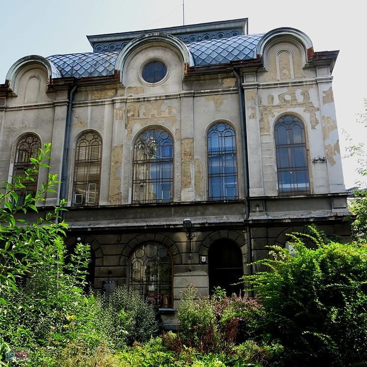 Dawna nowa Synagoga z 1910-18, obecnie biblioteka miejska