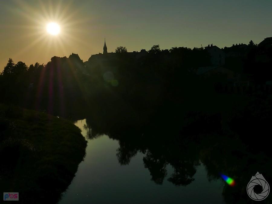Strzyżów, miasteczko nad wodą