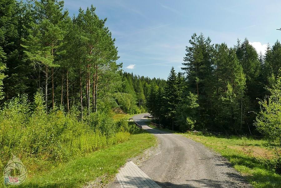 sztrowe drogi z pogórza