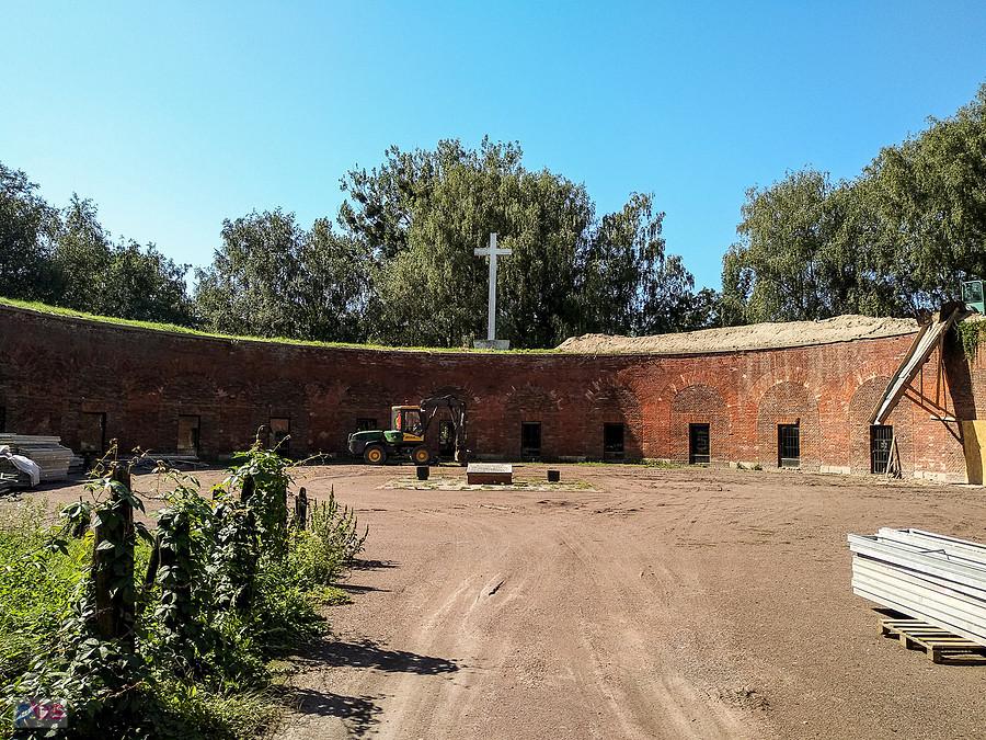 Rotunda w trakcie remontu
