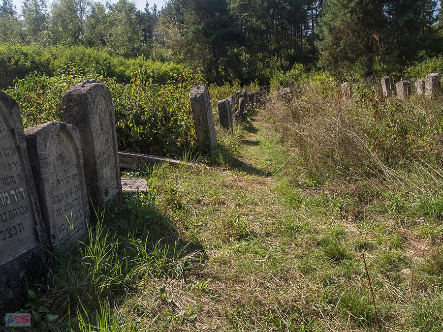 Macewy na cmentarzu
