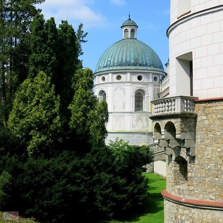 Baszty zamku - Krasiczyn
