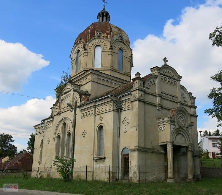 Grekokatolicka cerkiew Narodzenia NMP z1906-1911r - Krzywcza