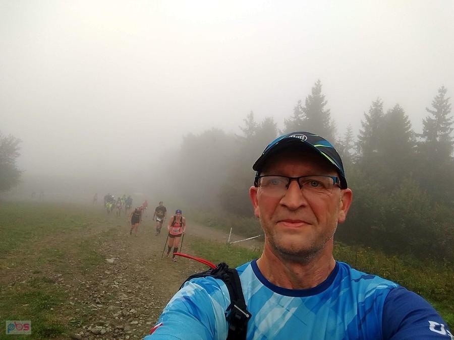 Na szczycie pochmurno i mgliście