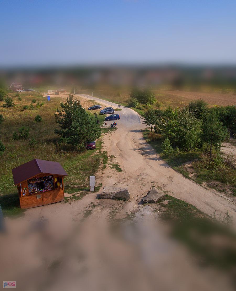 Widok z baszty w Józefowie