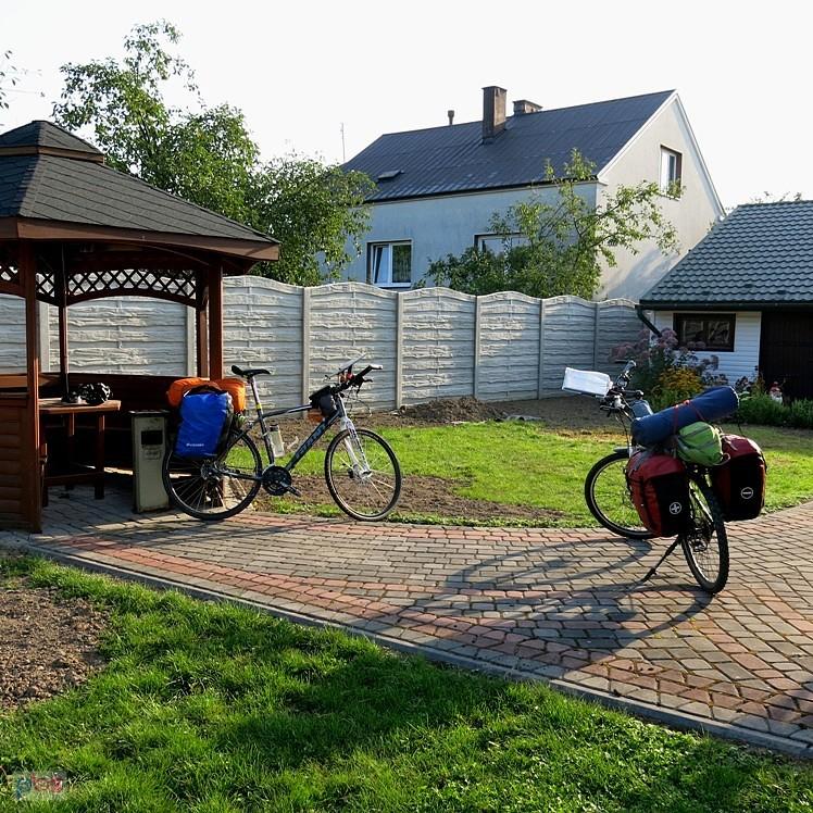 Opuszczamy bardzo sympatycznych gospodarzy w Albigowej