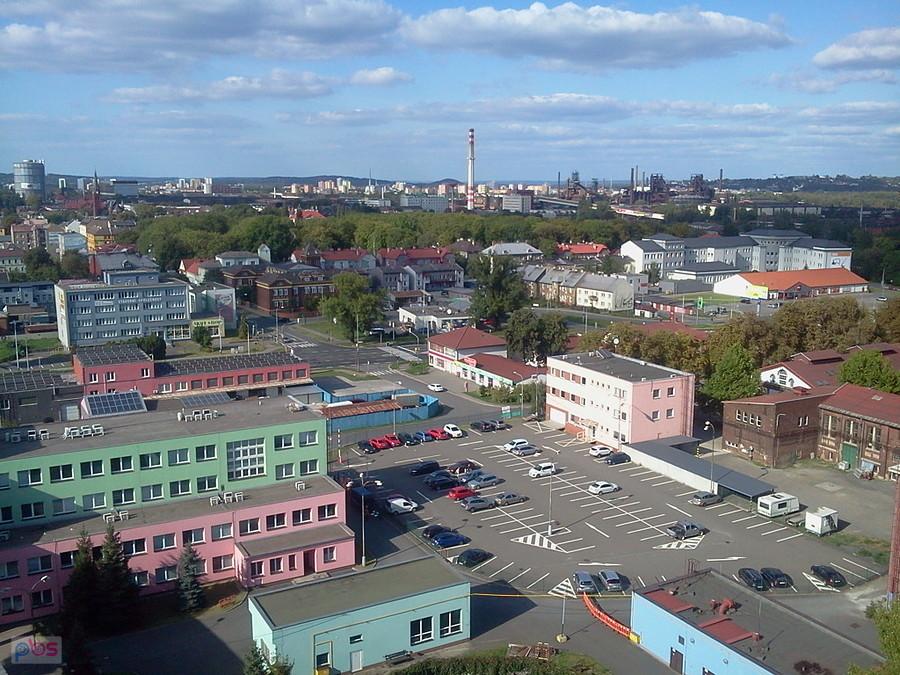 W oddali centrum