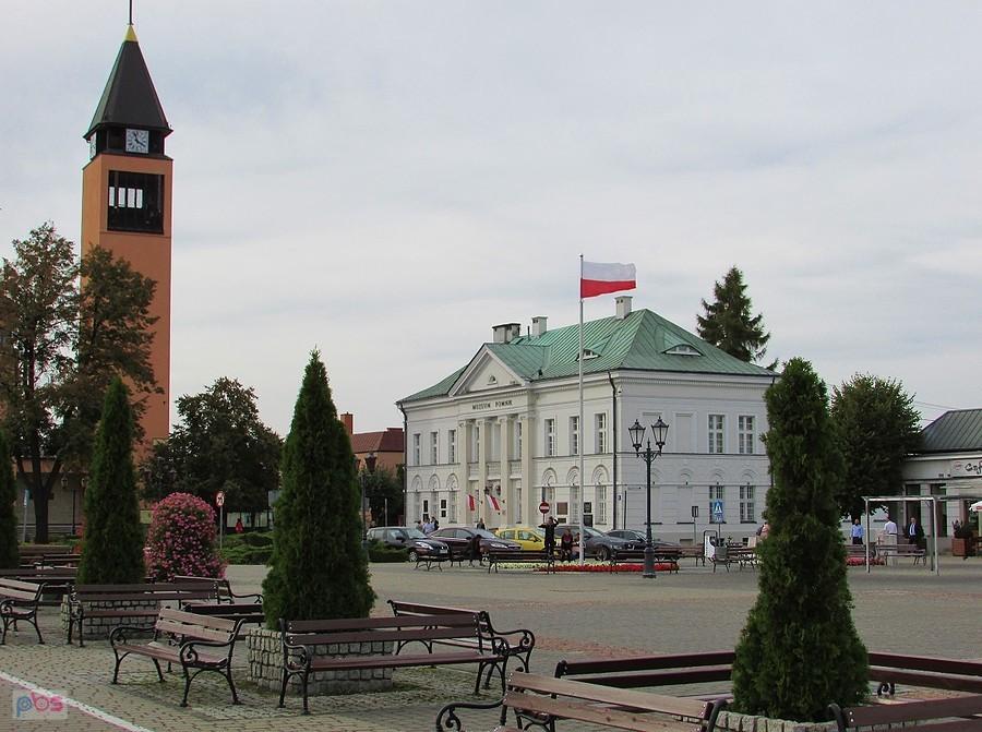 Sochaczew - widok z placu Kościuszki