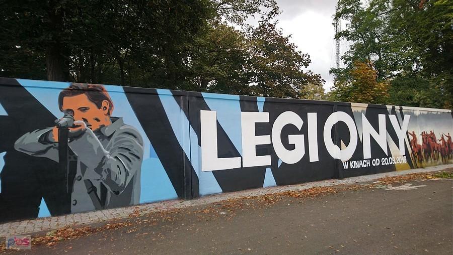 Reklama muralowa na Wyscigach