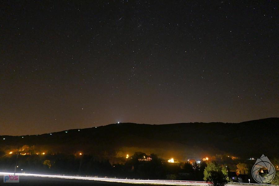nocą Grzywacka promienieje