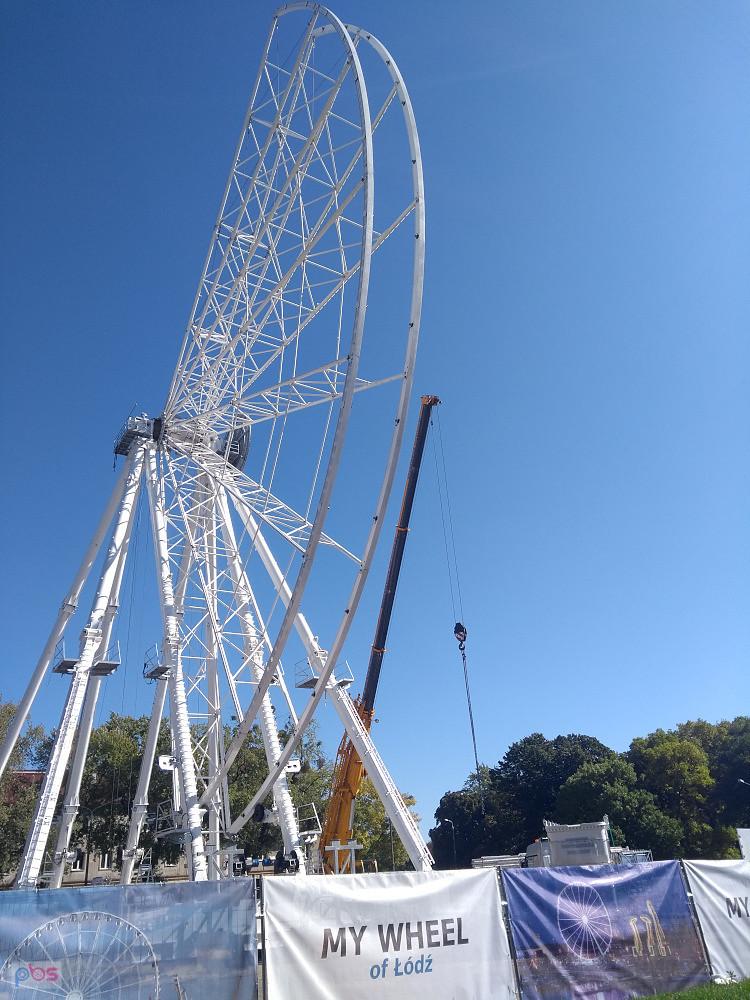 "My Wheel of Łódź" - Stary Rynek w Łodzi