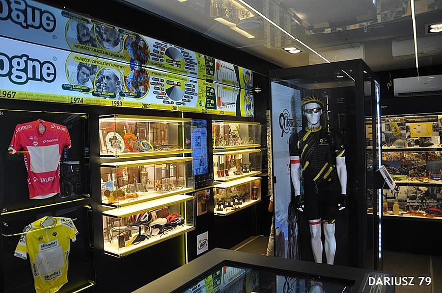 Mobilne muzeum Tour de Pologne w Tarnowskich Górach