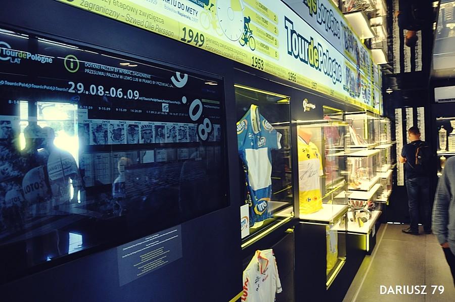 Mobilne muzeum Tour de Pologne w Tarnowskich Górach