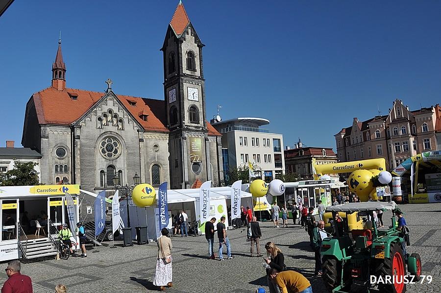 Mobilne muzeum Tour de Pologne w Tarnowskich Górach