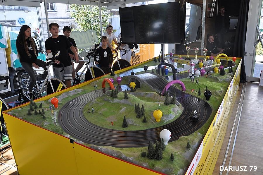 Mobilne muzeum Tour de Pologne w Tarnowskich Górach