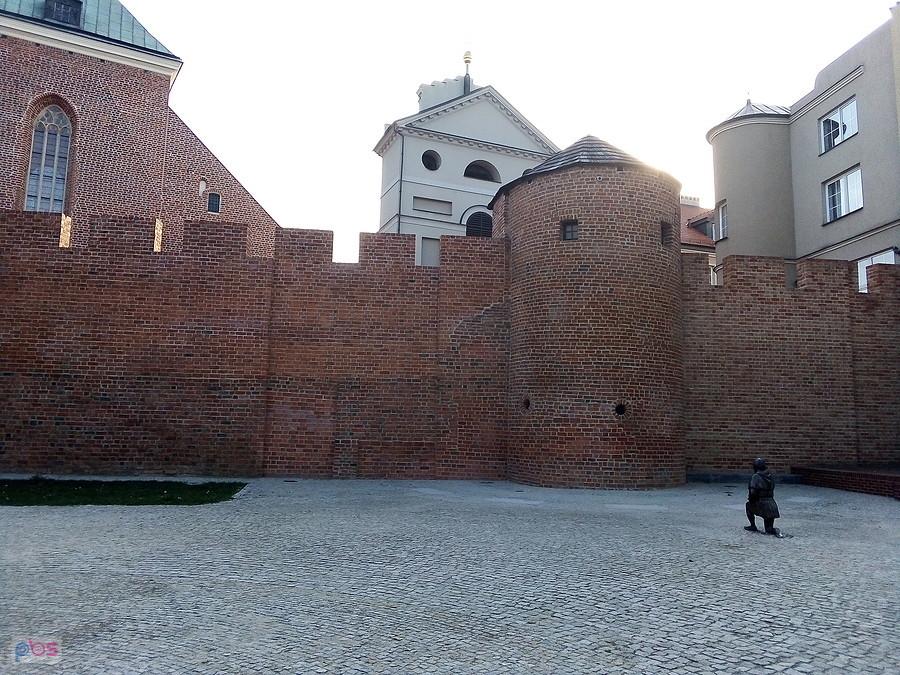 Fragment murów miejskich. Baszta Dorotka