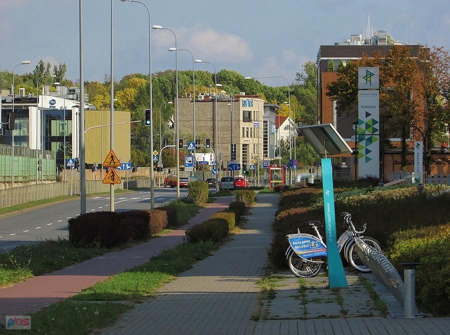Perspektywa ul. Poleczki
