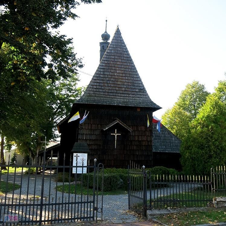 Gidle - kościół pw. św. Marii Magdaleny z 1659r.