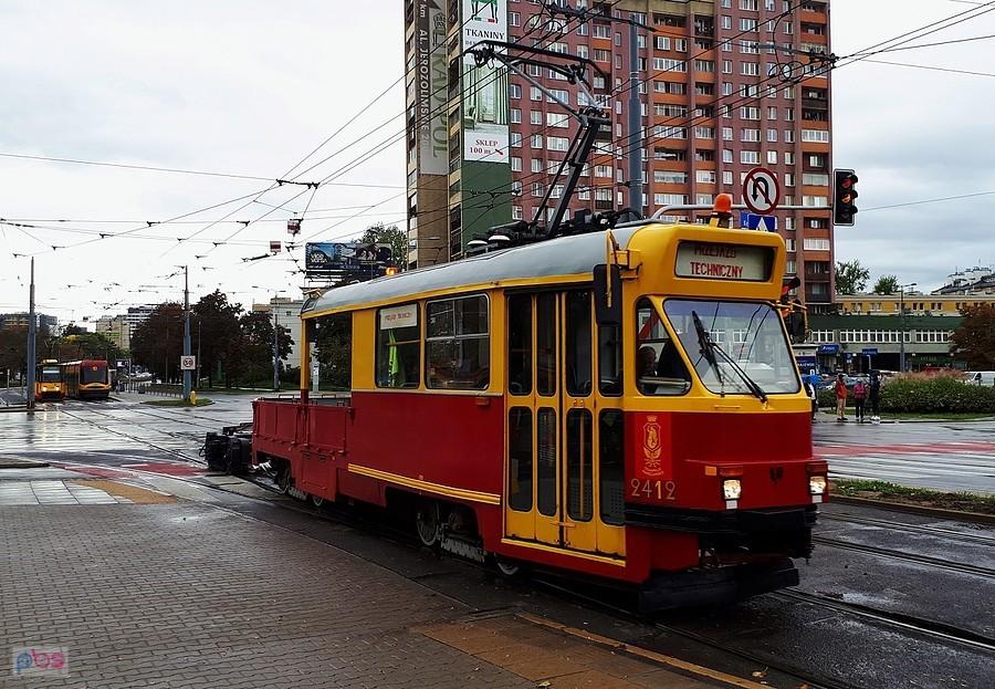 Tramwaj techniczny na Kercelaku