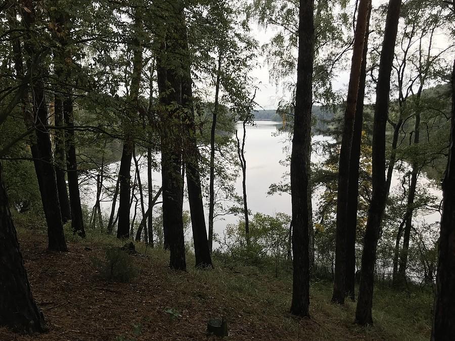 widok na jezioro Barlin