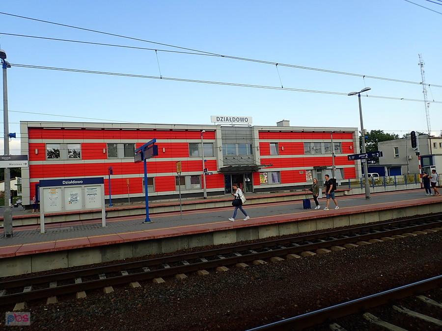 Działdowo. Dworzec