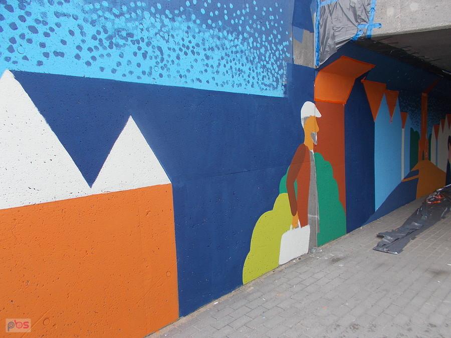 Mural na Lotniczej