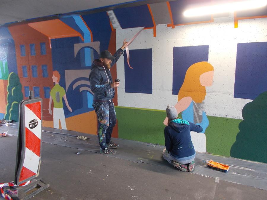 Mural na Lotniczej